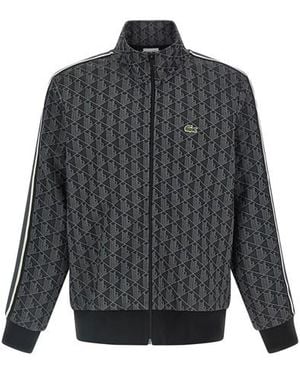 Lacoste 'paris' Sweatshirt - Gray