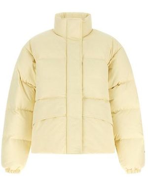 Jil Sander Piumino Trapuntato Tessuto Tecnico - Giallo