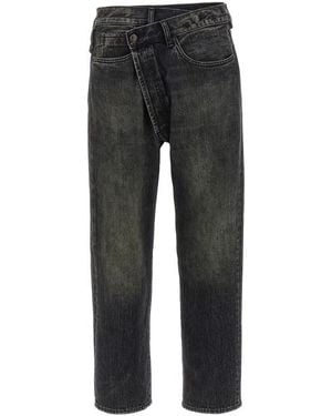 R13 Jeans 'Crossover' - Grigio
