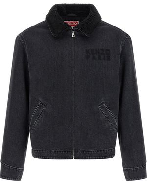 KENZO Giacca Happy Tiger' - Nero