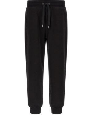 Dolce & Gabbana 'dg' Patch Joggers - Black