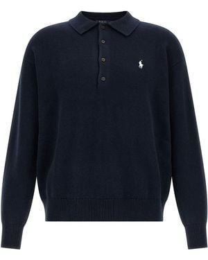 Polo Ralph Lauren Cotton Jumper - Blue