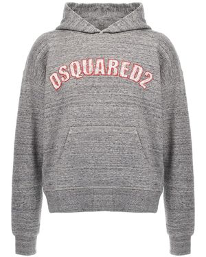 DSquared² 'nyc Fit' Hoodie - Grey