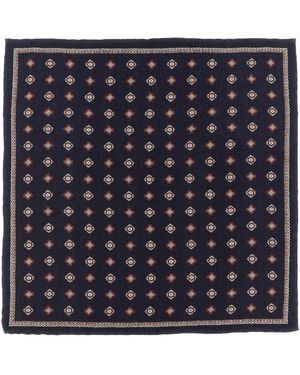 Brunello Cucinelli Double-face Pocket Clutch - Blue