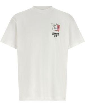 Carhartt 'playing Cards' T-shirt - White