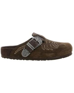 Etro Sabot 'Boston' Birkenstock By - Marrone