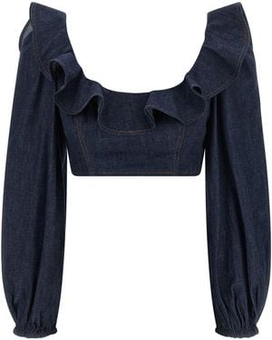 Zimmermann Top Corto - Blu