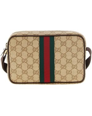 Gucci Gg Mini Crossbody Bag - Natural