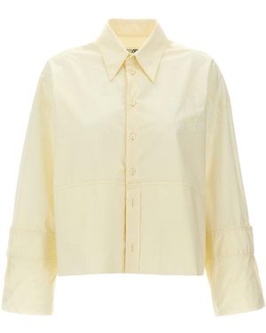 MM6 by Maison Margiela Logo Print Shirt - Yellow