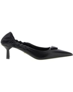 Prada Leather Pumps - Black