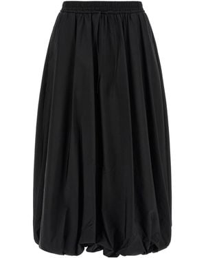 Weekend by Maxmara 'ciurma' Balloon Skirt - Black