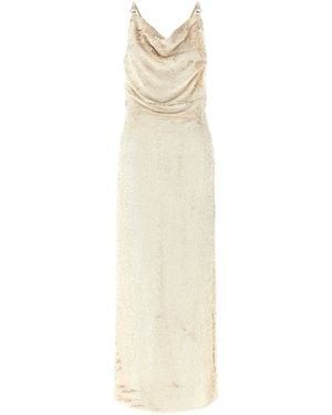 Coperni Sequin Dress - White