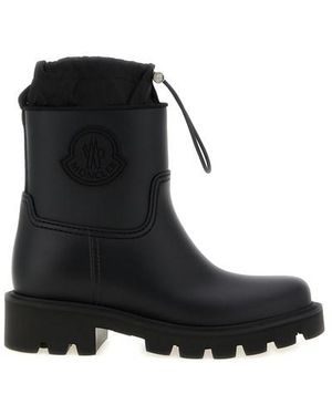 Moncler Stivale Da Pioggia 'Kickstream' - Nero