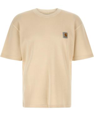 Carhartt 'nelson Waffle' T-shirt - Natural