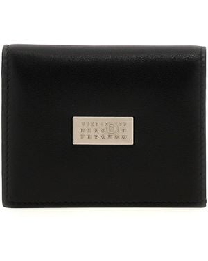 MM6 by Maison Martin Margiela Logo Wallet - Black