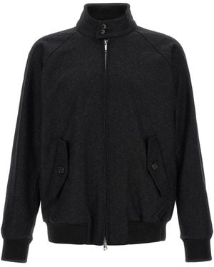 Baracuta G9 Melton Jacket - Black