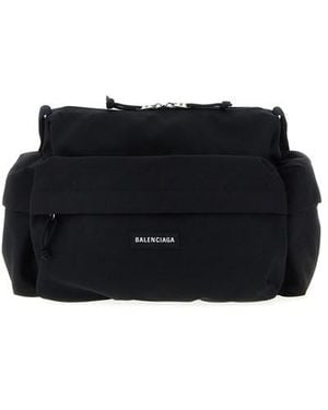 Balenciaga 'Explorer' Small Shoulder Bag - Black