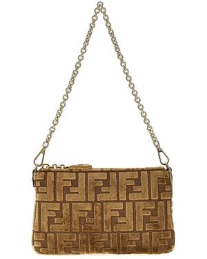 Fendi 'baguette' Pouch - Brown