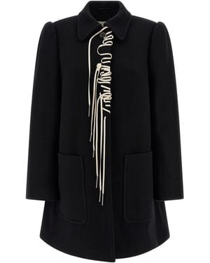 Dries Van Noten 'rebela' Coat - Black