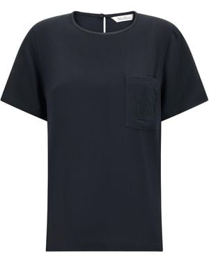 Max Mara 'Mxmpagano' Blouse - Black