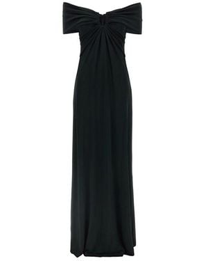 Carolina Herrera Abito 'Off-Shoulder Gown' - Nero