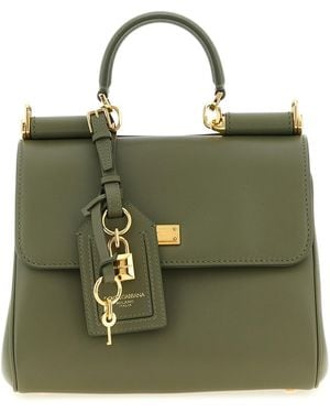 Dolce & Gabbana 'my Sicily' Small Handbag - Green