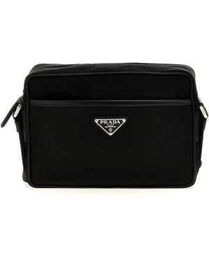 Prada Borsa A Tracolla 'Camera Bag' - Nero
