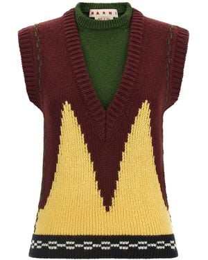 Marni Gilet - Rosso