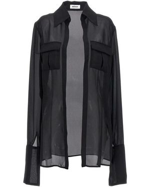 Monot Camicia 'Georgette' - Nero