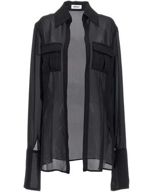 Monot Camicia 'Georgette' - Nero