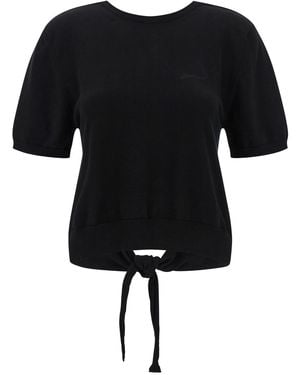 Ganni Bare Back Jumper - Black