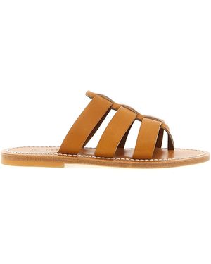 K. Jacques 'dolon' Sandals - Brown