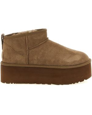 UGG Stiefeletten "Classic Ultra Mini Platform" - Braun