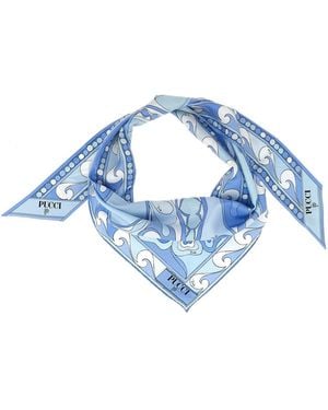 PUCCI Bandeau Triangle - Blue