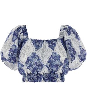 Twinset Cropped Blouse - Blue