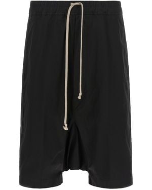 Rick Owens 'rick S Pods' Bermuda Shorts - Black