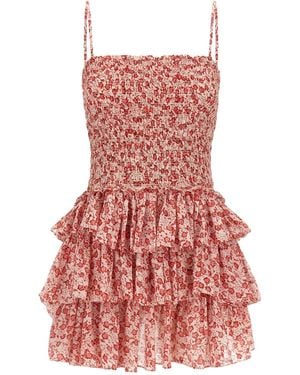 Isabel Marant 'elodie' Dress - Red