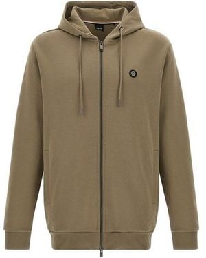 BOSS 'c-spence 01' Hoodie - Green