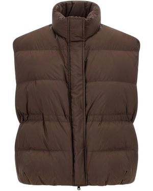 Brunello Cucinelli Gilet 'Monile' - Marrone