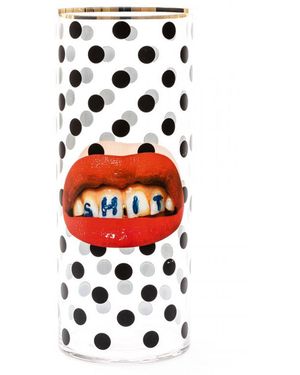 Seletti 'Toiletpaper Pois Shit' Vase - Rot