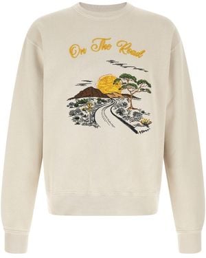 Isabel Marant 'mikoy-gb' Sweatshirt With Embroidery - White