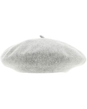 Maison Margiela 'four Stitches' Cap - White