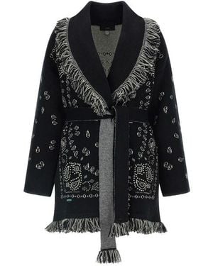 Alanui Cardigan 'Bandana' - Nero