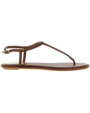 Rene Caovilla 'diana' Sandals - Brown