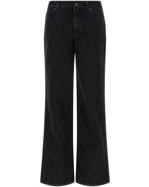 Balmain Jeans Rombi - Nero