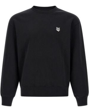 Maison Kitsuné Felpa 'Fox Head' - Nero