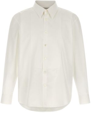 Saint Laurent Sartorial Plastron Shirt - White