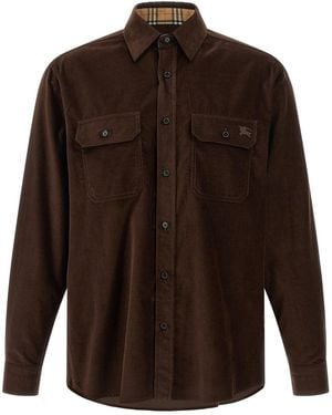 Burberry 'cadoc' Shirt - Brown