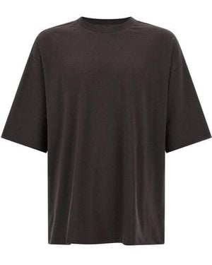 Tシャツ・カットソー Thom Krom SS23 Thom Krom T-shirts and Polos (MTS735 BLACK) Thom Krom short-sleeve Cotton T-shirt | Black | FARFETCH