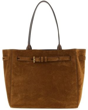 Tom Ford Medium 'audrey' Shopping Bag - Brown